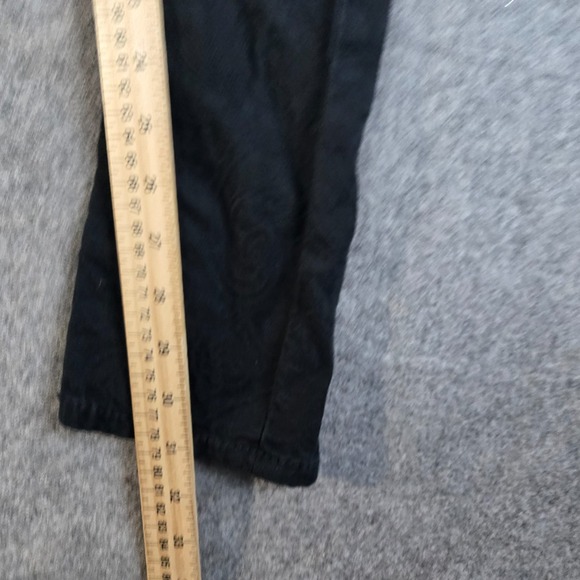 Rock Revival Brocade Skinny Jeans Womens 27 Black Sequin Fleur-de-lis Floral Y2K - Picture 13 of 16